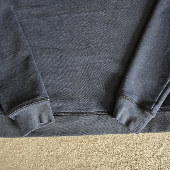 Everlane French Terry crew neck sweatshirt navy blue size XS - Picture 10 of 12